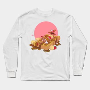 Breakfast Witches - Waffles Long Sleeve T-Shirt